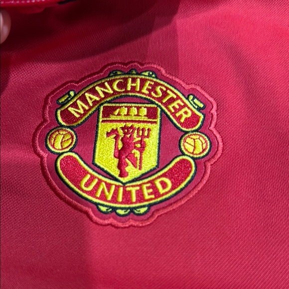 adidas Manchester United Red Anthem Jacket size medium - Picture 3 of 7